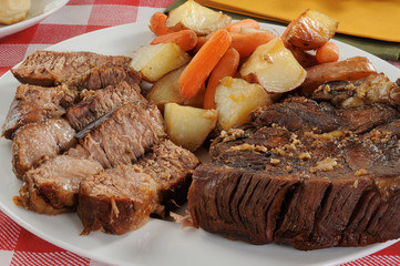 Canvas Print - Beef pot roast