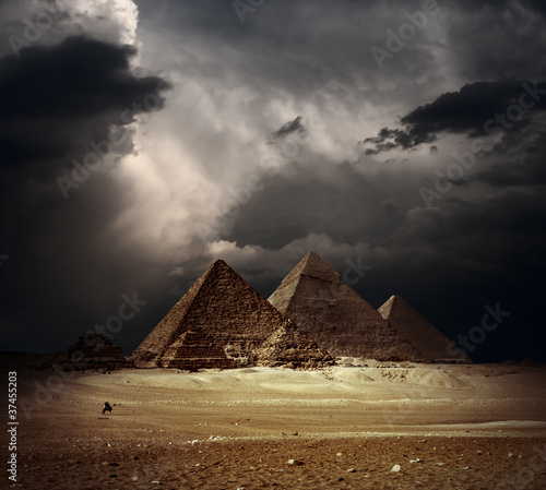 Naklejka samoprzylepna Giza