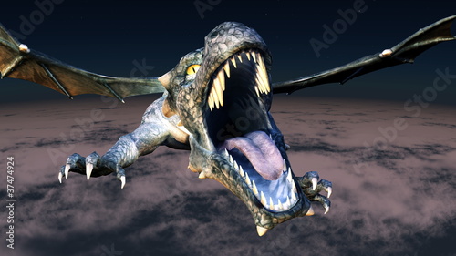 Obraz na płótnie canvas Dragon