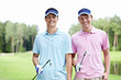 © AboutLife - Two men golfers on the golf course