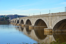 Washington DC, Arlington Memorial Bridge,  USA