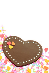 Poster - Heart-shaped chocolate