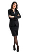 © Minerva Studio - Full length businesswoman isolated on white