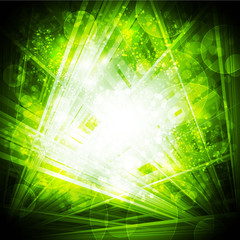 Poster - Abstract Background Vector