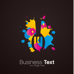 Wall Mural - logo business