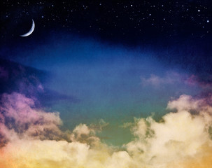 Poster - Misty Moon Seascape