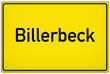 Ortseingangsschild der Stadt Billerbeck