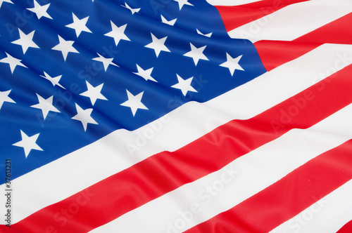 Board z aluminiowym obramowaniem Flaga USA
