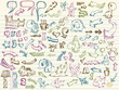 © Blue Foliage - Doodle Sketch Vector Design Elements Set