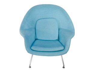 Wall Mural - blue modern chair