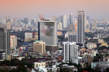  Bangkok Skyline cityscape