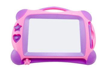 Children's magnetic tablet for drawing