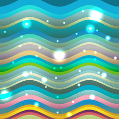 Sticker - Abstract bright background