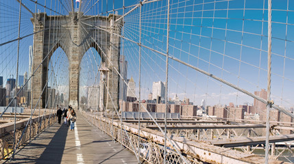 Wall Mural - Brooklyn Bridge, New York, NY