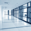 corridor of the office building