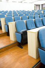 empty lecture hall