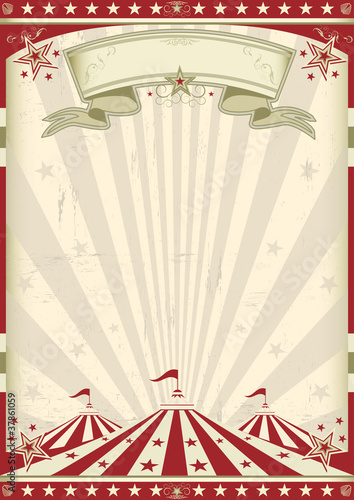 Fototapeta na wymiar vintage circus