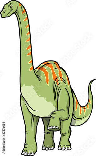 Fototapeta dla dzieci Dinosaur Vector Illustration