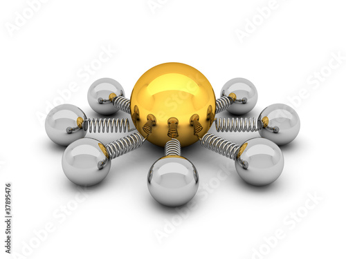 Social network - concept illustration