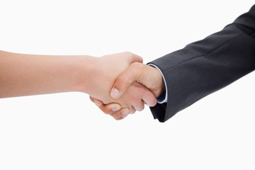 Poster - Close up of a handshake
