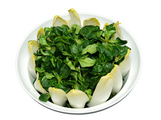 Poster - a bowl of leafy green vegetables