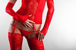 © Artem Furman - Beautiful sexy woman in red lingerie