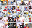 © RGtimeline - Professional Occupations Collage