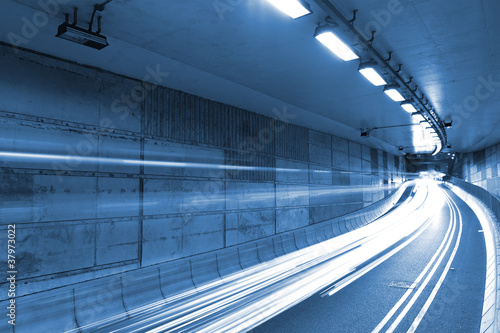 Obraz na płótnie canvas trzyczęściowy "tryptyk" Tunel