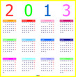 Calendario 2013 Italiano
