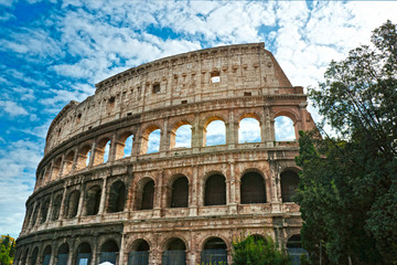 Wall Mural - The Majestic Coliseum, Rome, Italy.