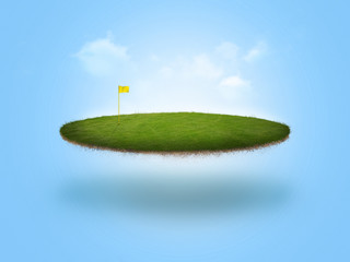 Floating Golf Green