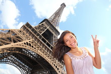 Eiffel Tower Tourist