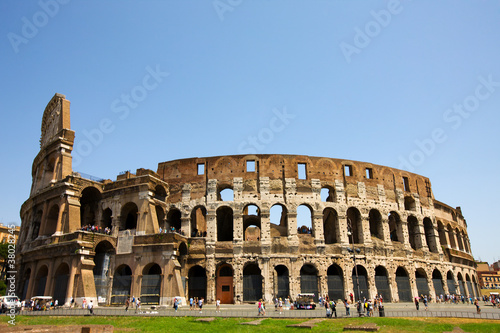 Board z aluminiowym obramowaniem Colosseo w Rzymie