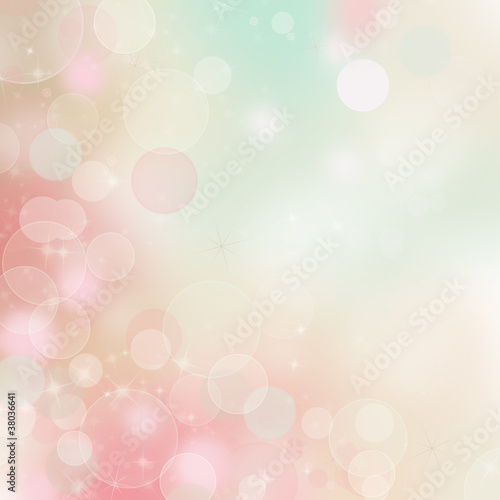 Naklejka samoprzylepna Piękny bokeh