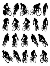 20 Detail Racing Bicycle Silhouette