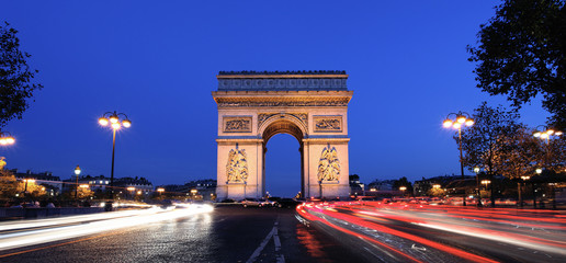 Sticker - panoramic Arc de Triomphe