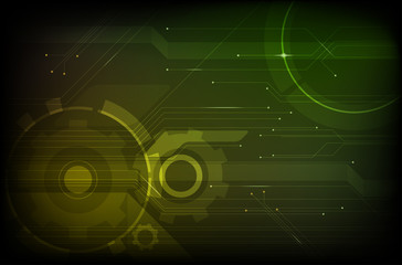 Wall Mural - abstract modern technical background. vector file.