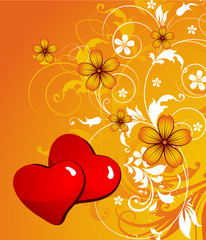 Wall Mural - St. Valentine's Day theme