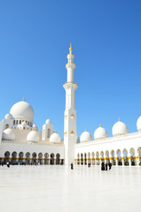 Wall Mural - Sheikh Zayed Mosque in Abu Dhabi, UAE