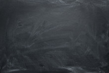 Blank Chalkboard, Blackboard Texture With Copy Space
