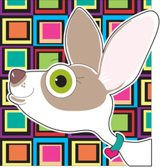 Sticker - Chihuahua Portrait