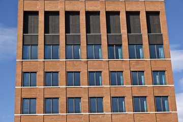 Poster - facade of modern bulding with windows