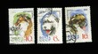 sheep-dog on USSR post stamps