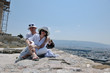 © .shock - happy young couple tourists in greece