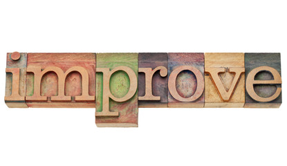 Wall Mural - improve - motivation concept