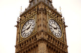 Fototapeta Big Ben - Big ben close up of clock