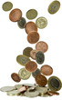 uk coins falling