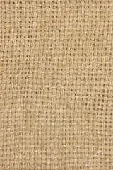 Wall Mural - Natural textured burlap sackcloth hessian texture of coffee sack