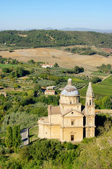 Canvas Print - Montepulciano Kirche - Montepulciano church 06