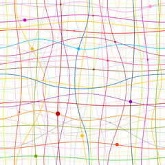 Poster - Abstract seamless pattern for your design
